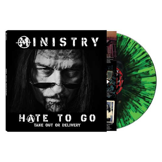 Ministry (Hate To Go - Take Out Or Delivery) Green Splatter Vinyl